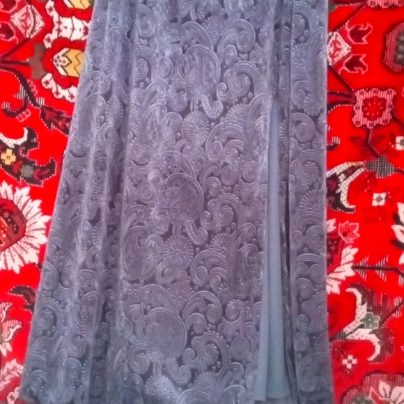 Stunning velvet maxi-dress - Picture 3 of 3